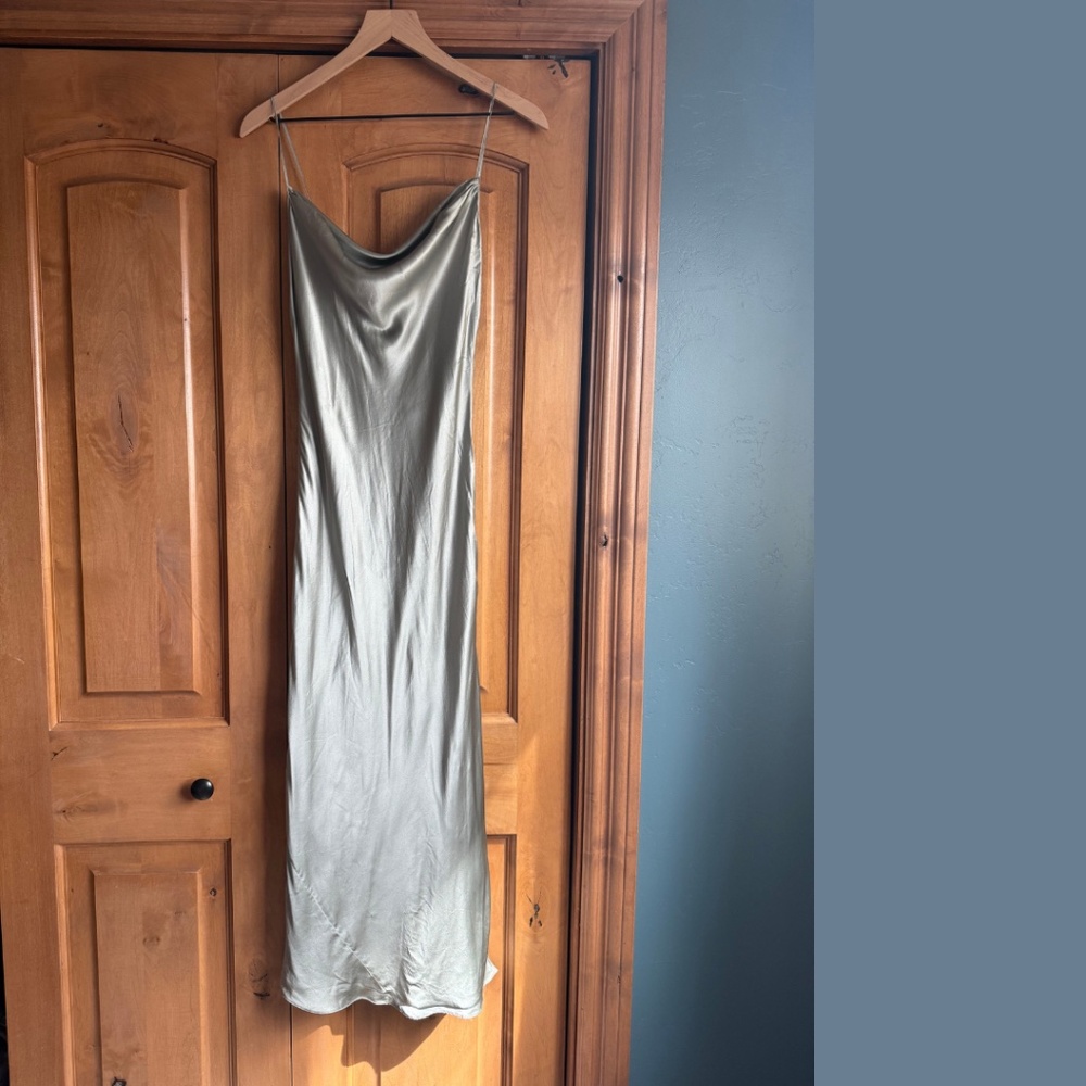 Victoria’s Secret Silk Slip Dress – Size XS (Fits S/M)